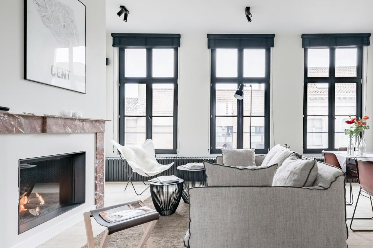 Maison12 - Design Apartments With Terrace And View Over Ghent Towers Buitenkant foto
