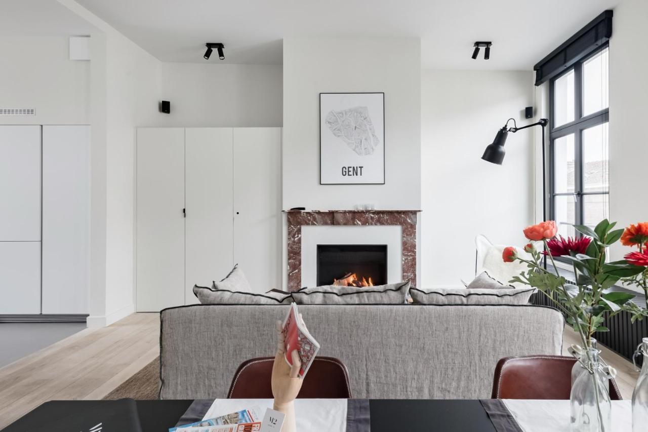 Maison12 - Design Apartments With Terrace And View Over Ghent Towers Buitenkant foto